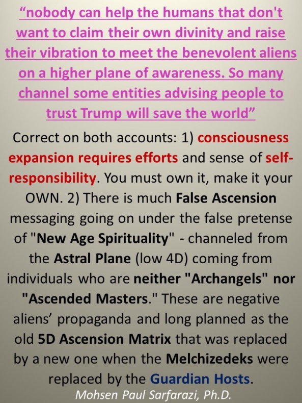 consciousness expansion - False Ascension Matrix