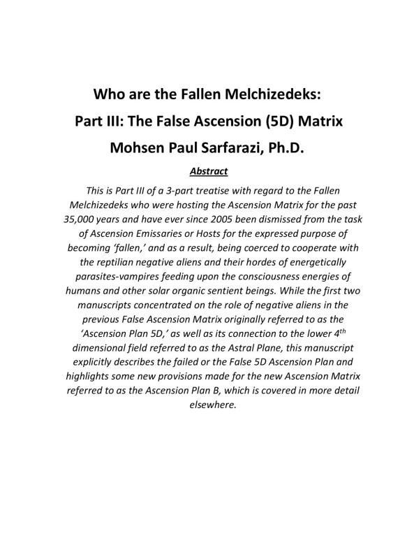 Who are Melchizedeks - Part III - The False 5D Ascension Matrix-page-001